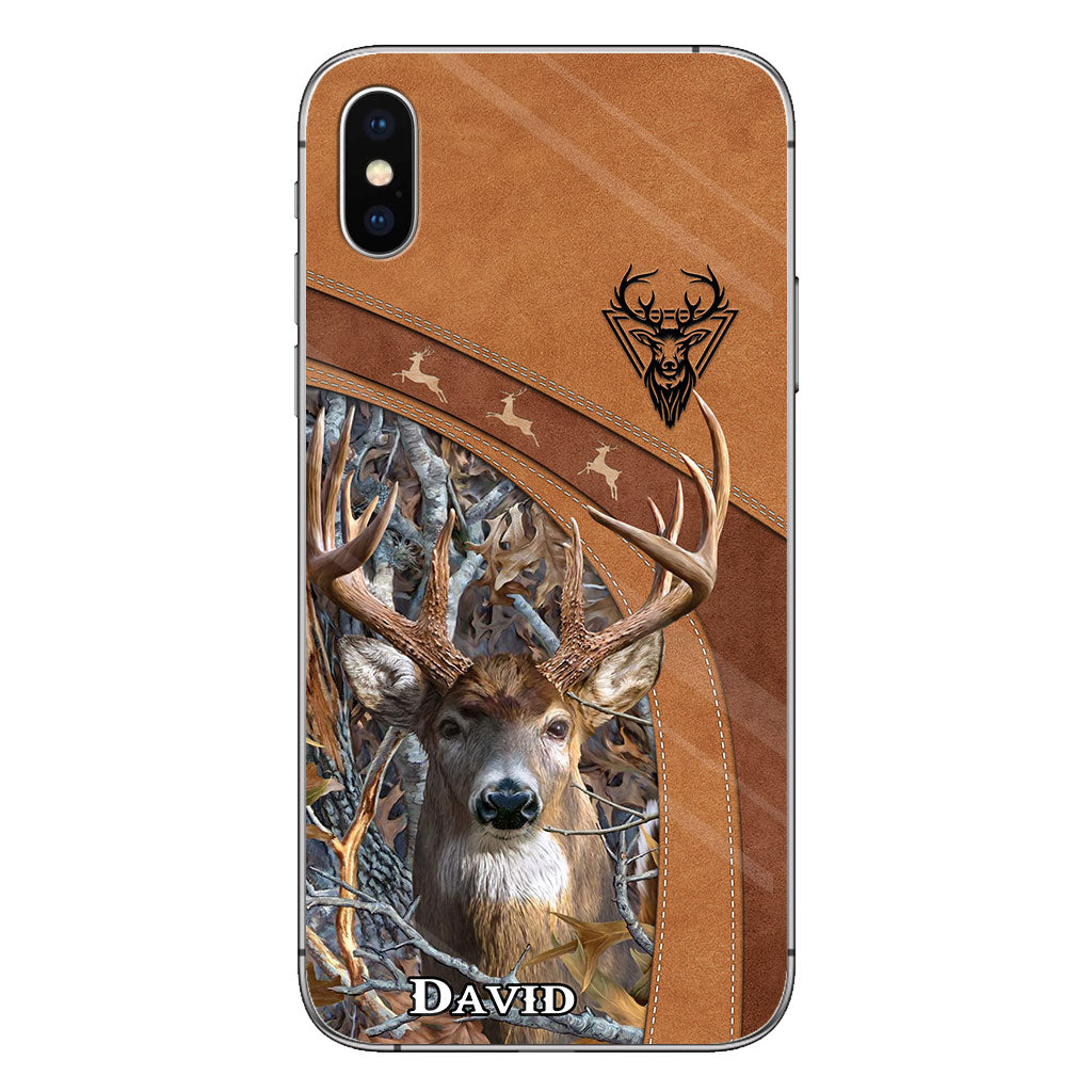 La vie est plus belle dans les bois - Coque de téléphone personnalisée pour la chasse