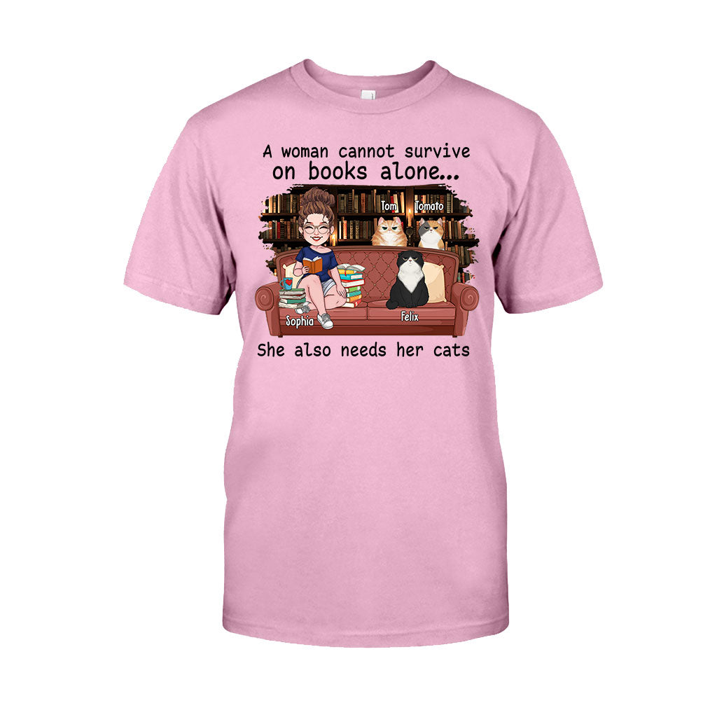 Just A Girl Who Loves Book - Personalized Book T-shirt & Hoodie