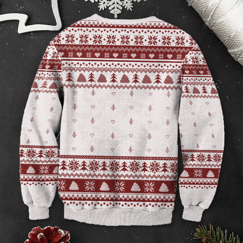 Les petites chéries de Nana - Pull moche personnalisé pour grand-mère