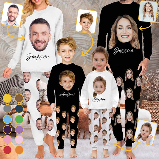 Custom Photo Pajamas - Personalized Pajamas Set