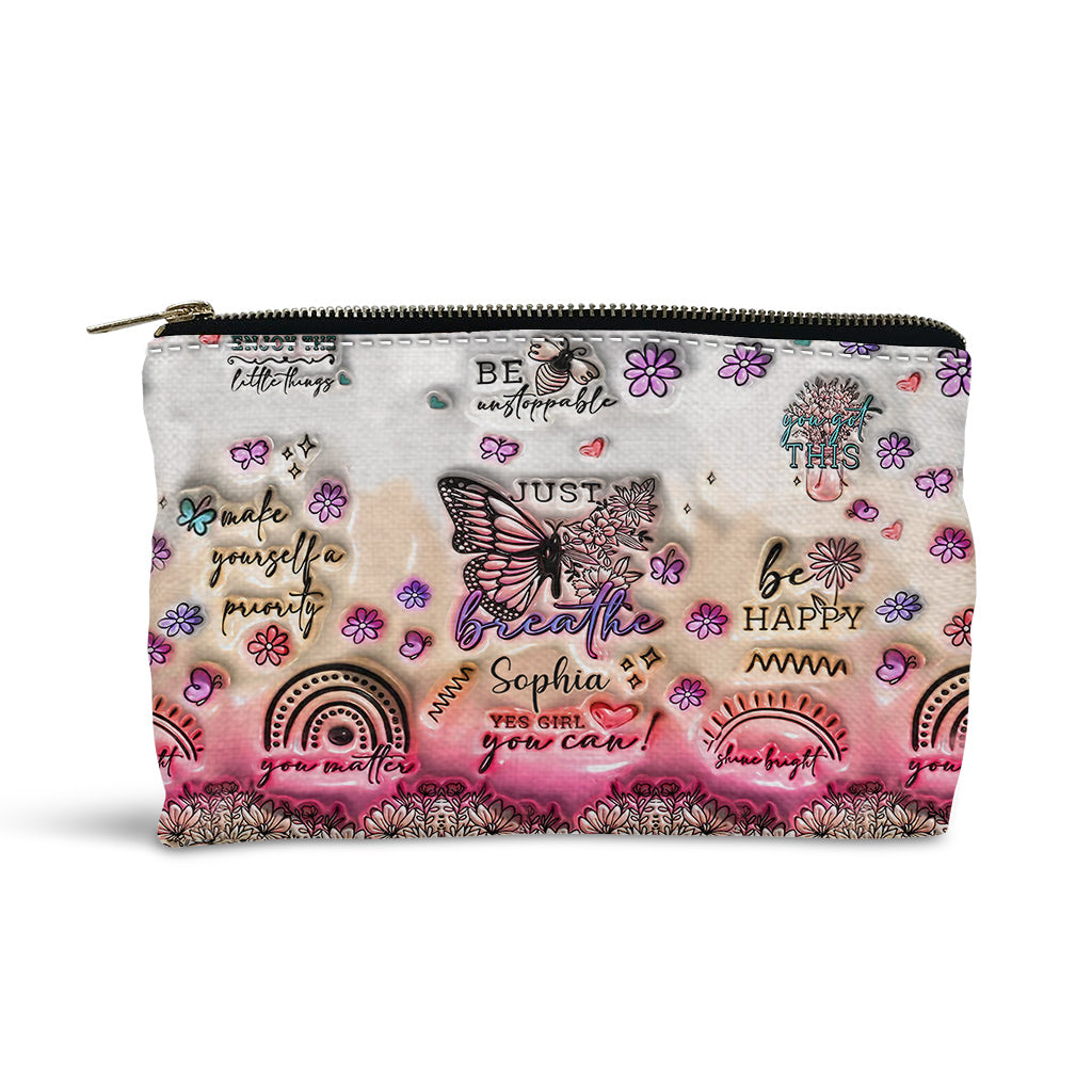 Pochette papillon personnalisée « Affirmations positives »