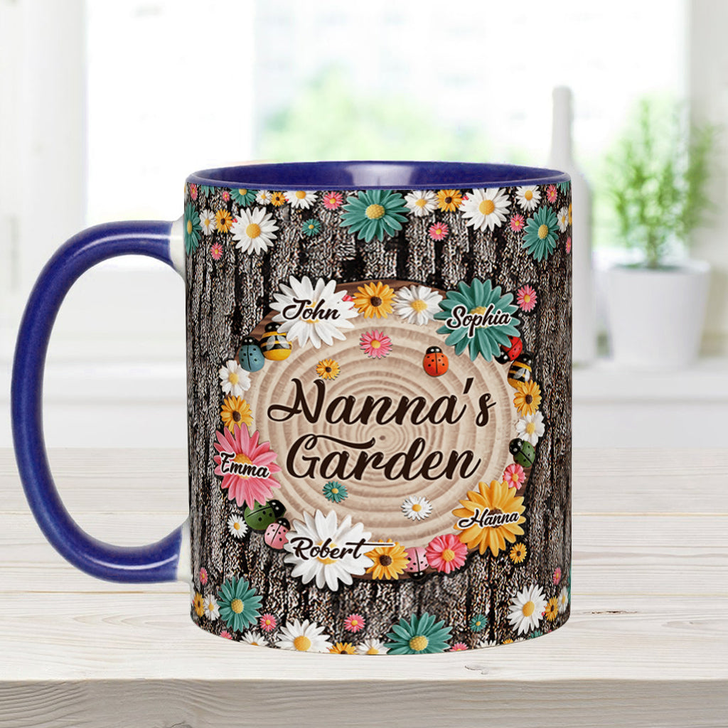 Mug personnalisé « Le jardin de mamie »