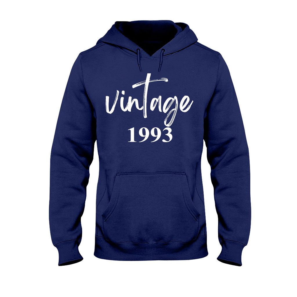 Version vintage - T-shirt et sweat à capuche personnalisés pour anniversaire