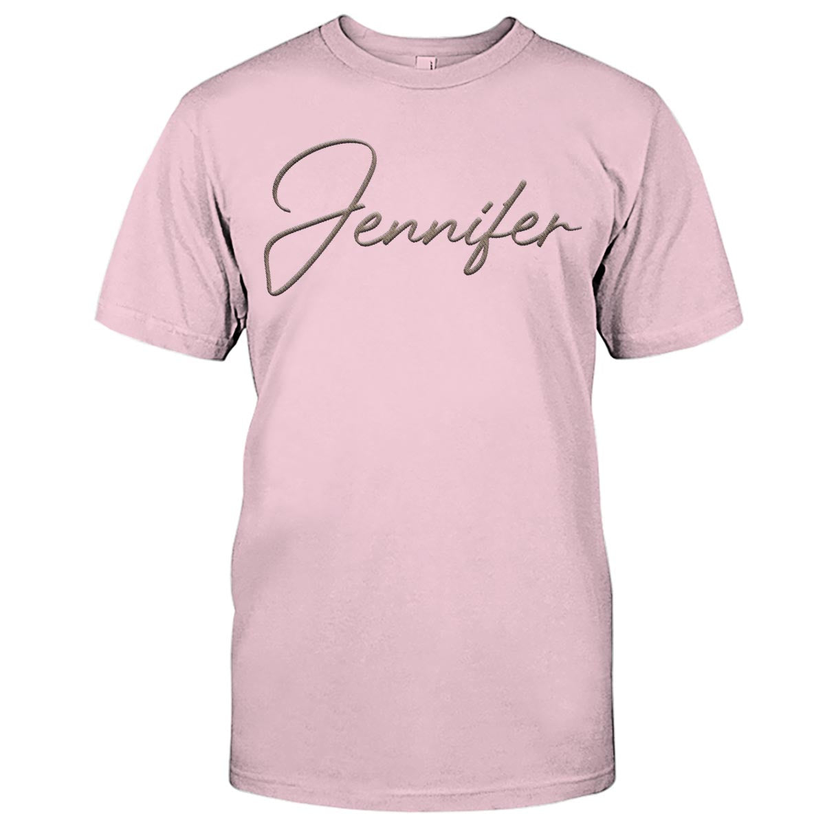 T-shirt brodé personnalisé avec nom de belle-mère