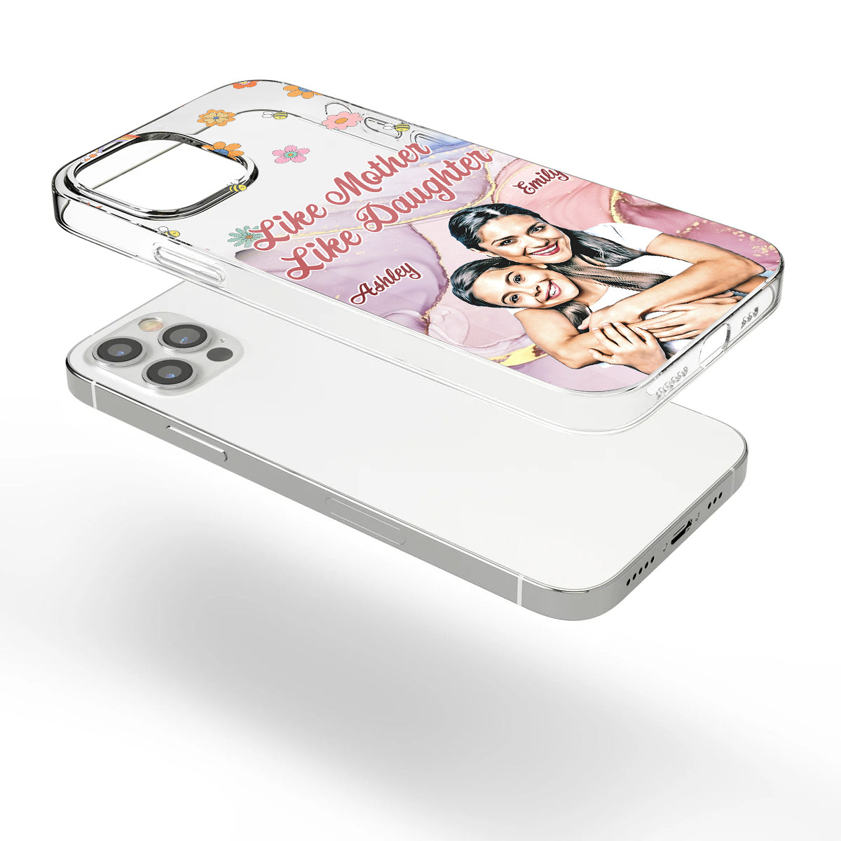 Best Mama Ever - Personalized Mother Clear Phone Case