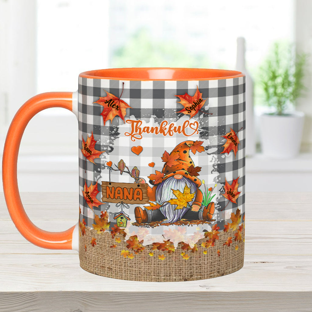 Mug personnalisé « Grand-mère reconnaissante »