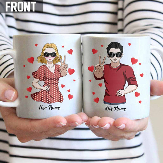 Il est mon préféré - Mug personnalisé pour couple