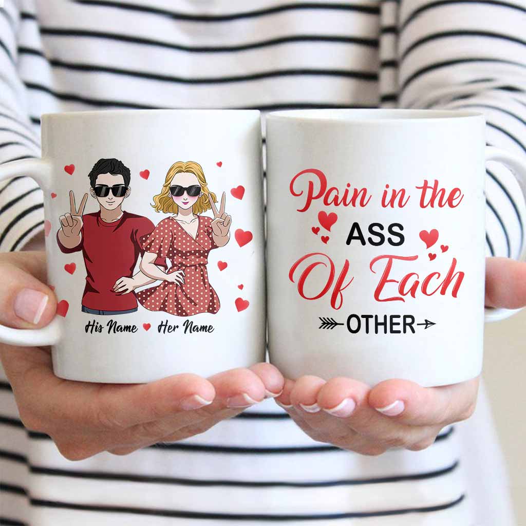 Quelle galère ! - Mug personnalisé pour couple