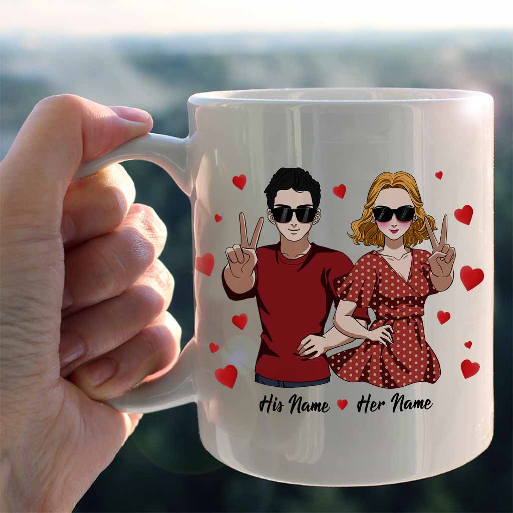 Quelle galère ! - Mug personnalisé pour couple