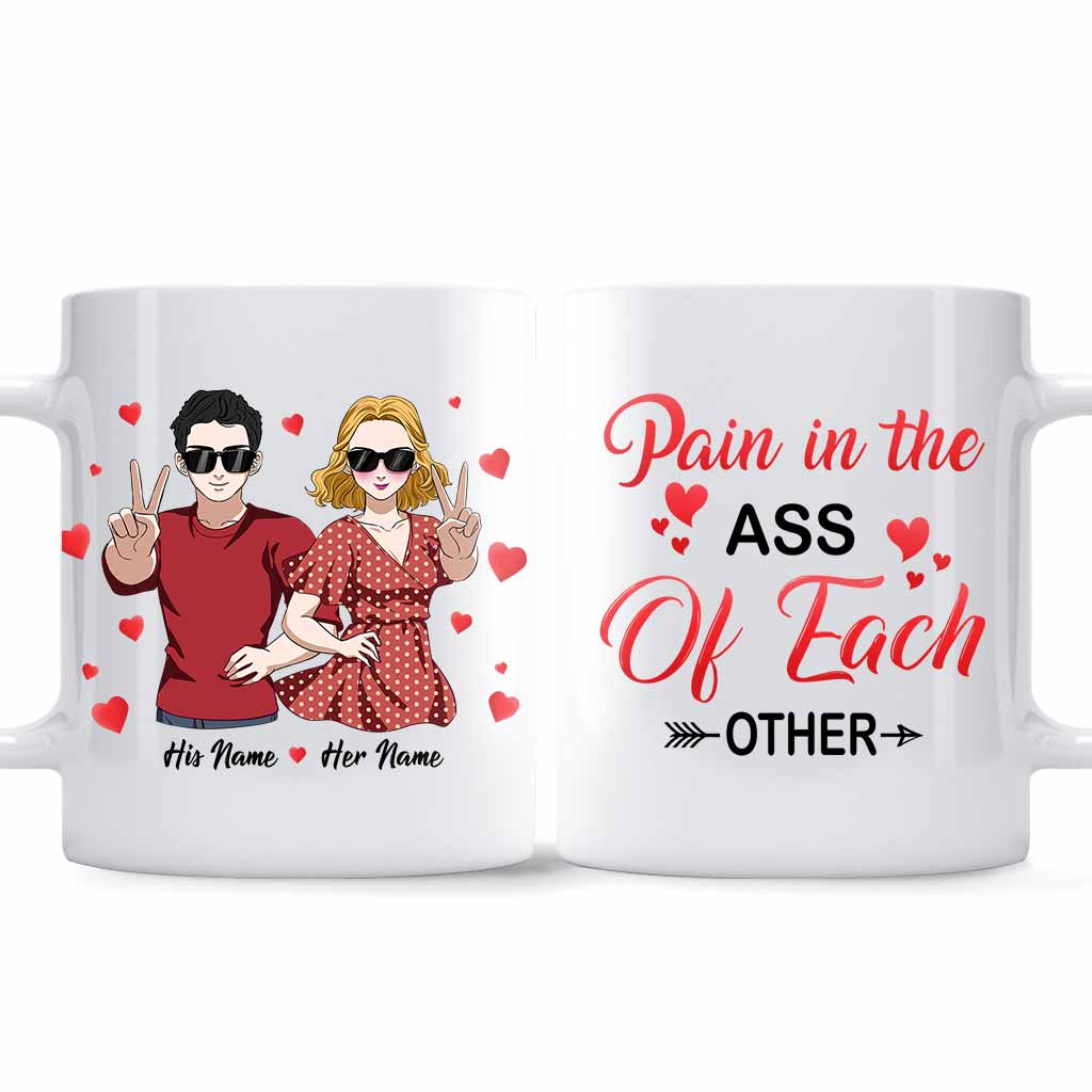 Quelle galère ! - Mug personnalisé pour couple