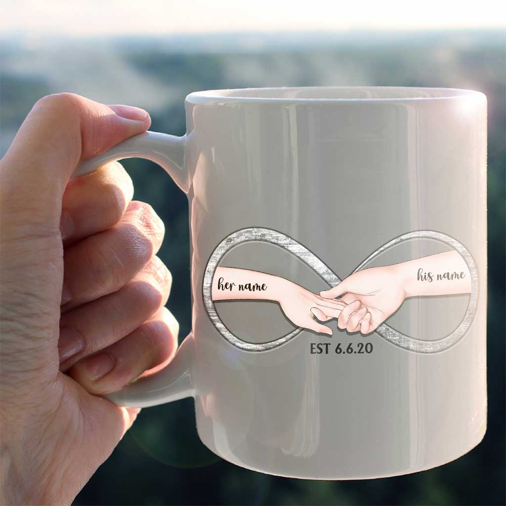Je veux être ton endroit préféré - Mug personnalisé pour couple