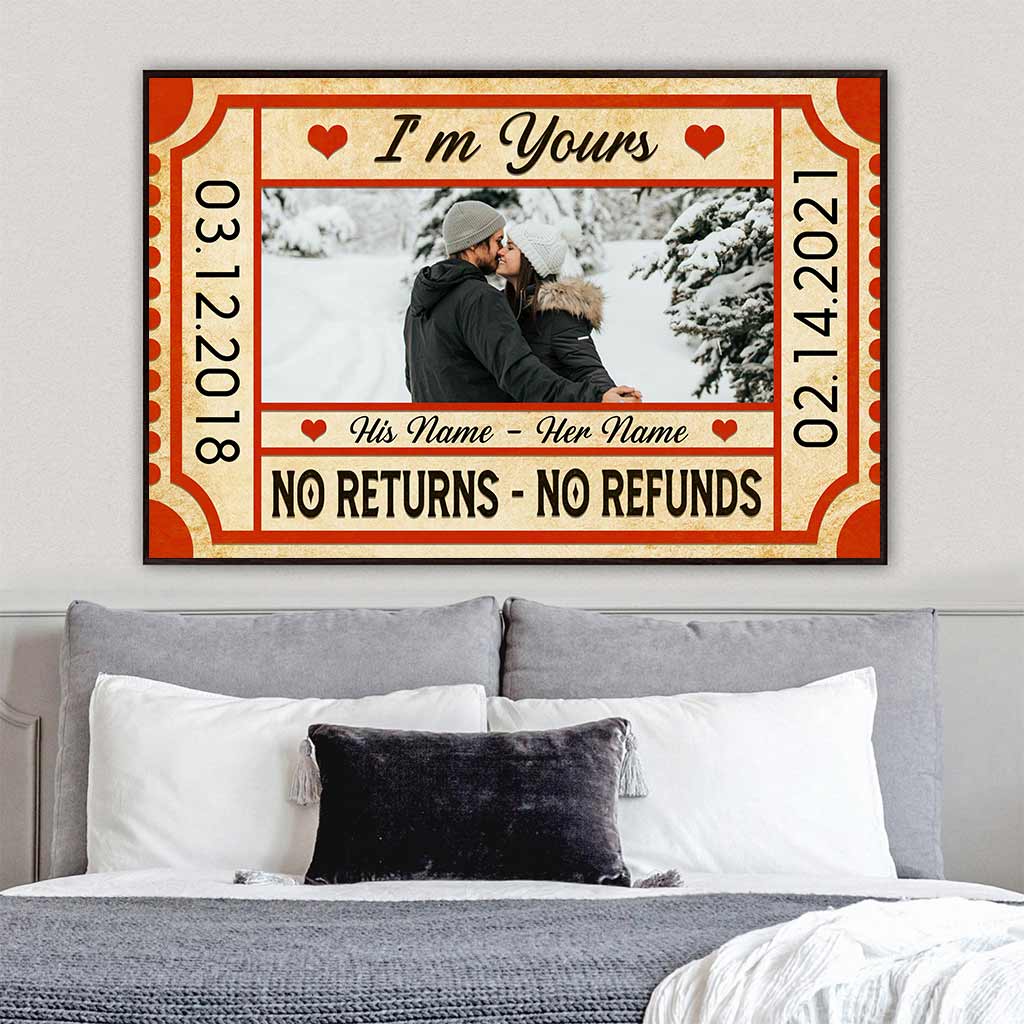 I'm Yours - Personalized Couple Poster