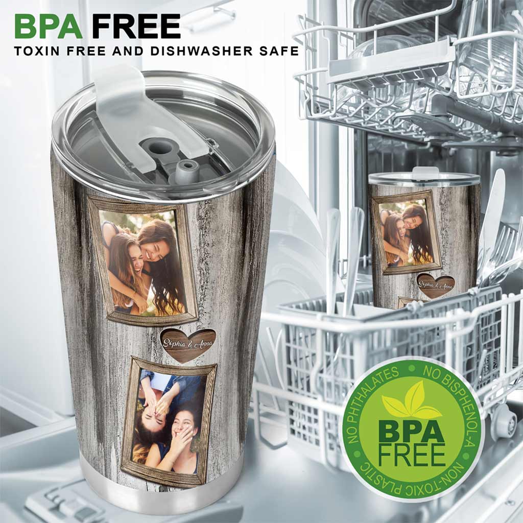 Our Friendship Is Endless - Personalized Bestie Tumbler