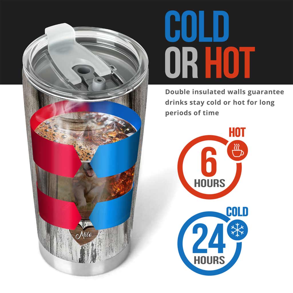 Gobelet personnalisé pour chien « Chaque collation que vous préparez »