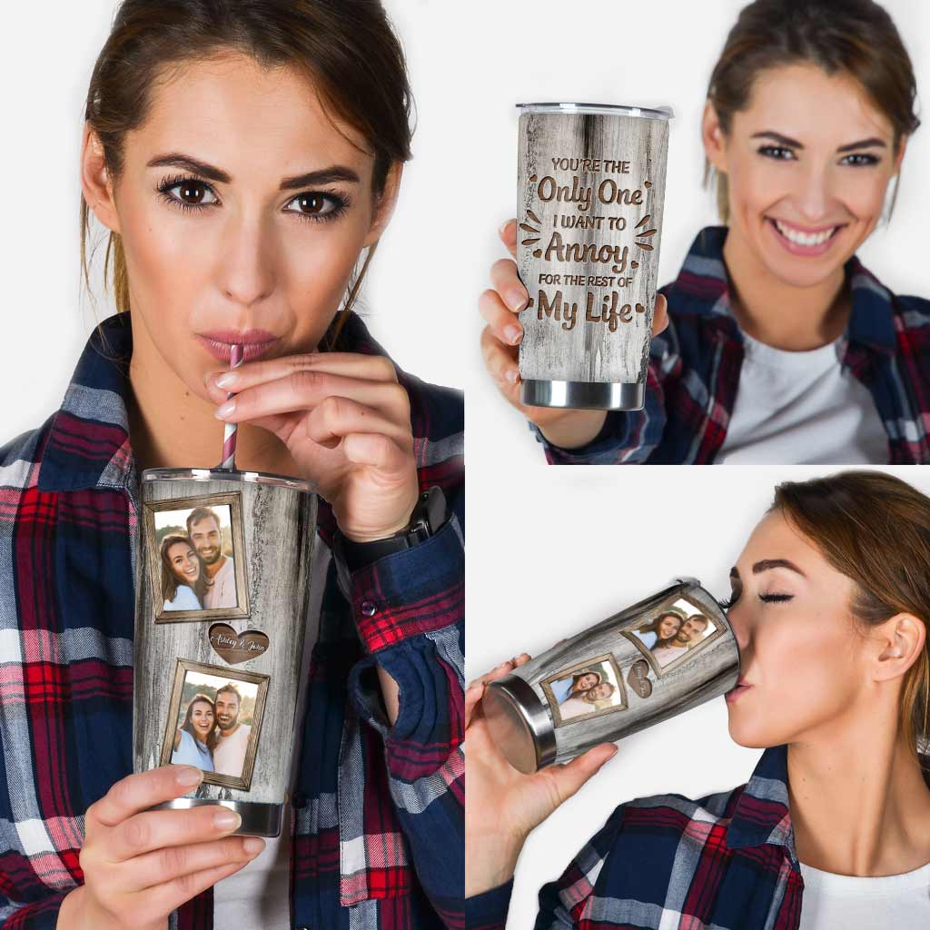 You Are The Only One - Personalized Couple Couple Tumbler