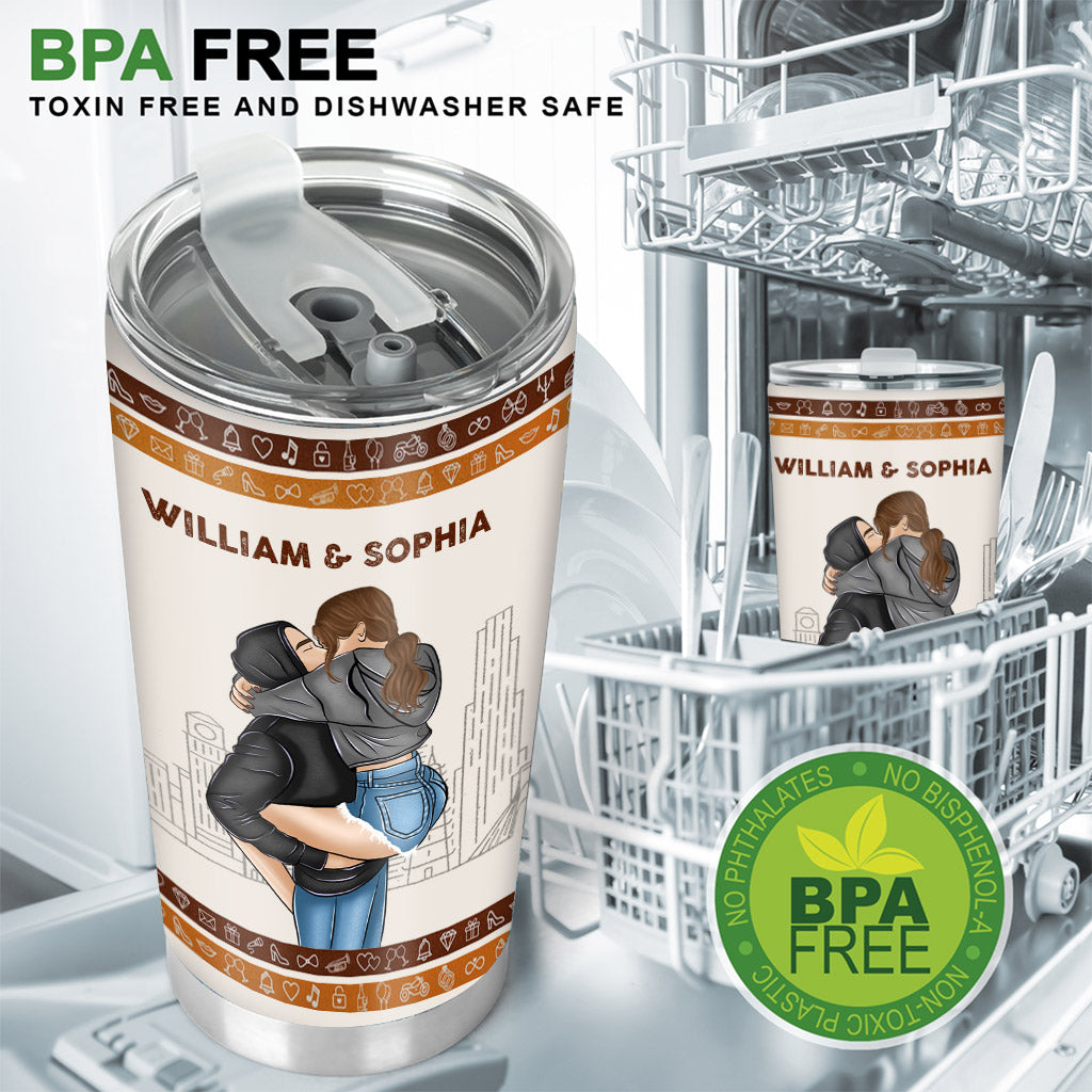 Parce que deux personnes - Gobelet personnalisé pour couple