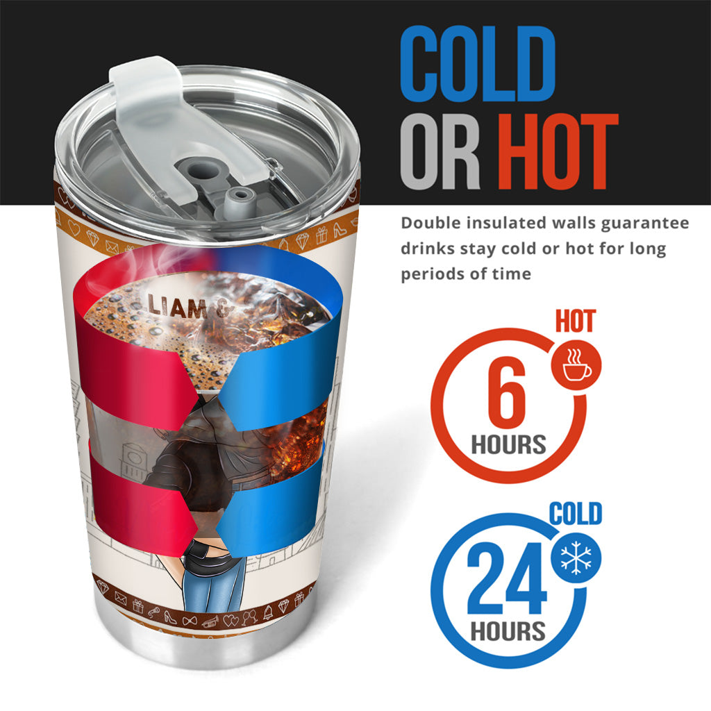 Parce que deux personnes - Gobelet personnalisé pour couple