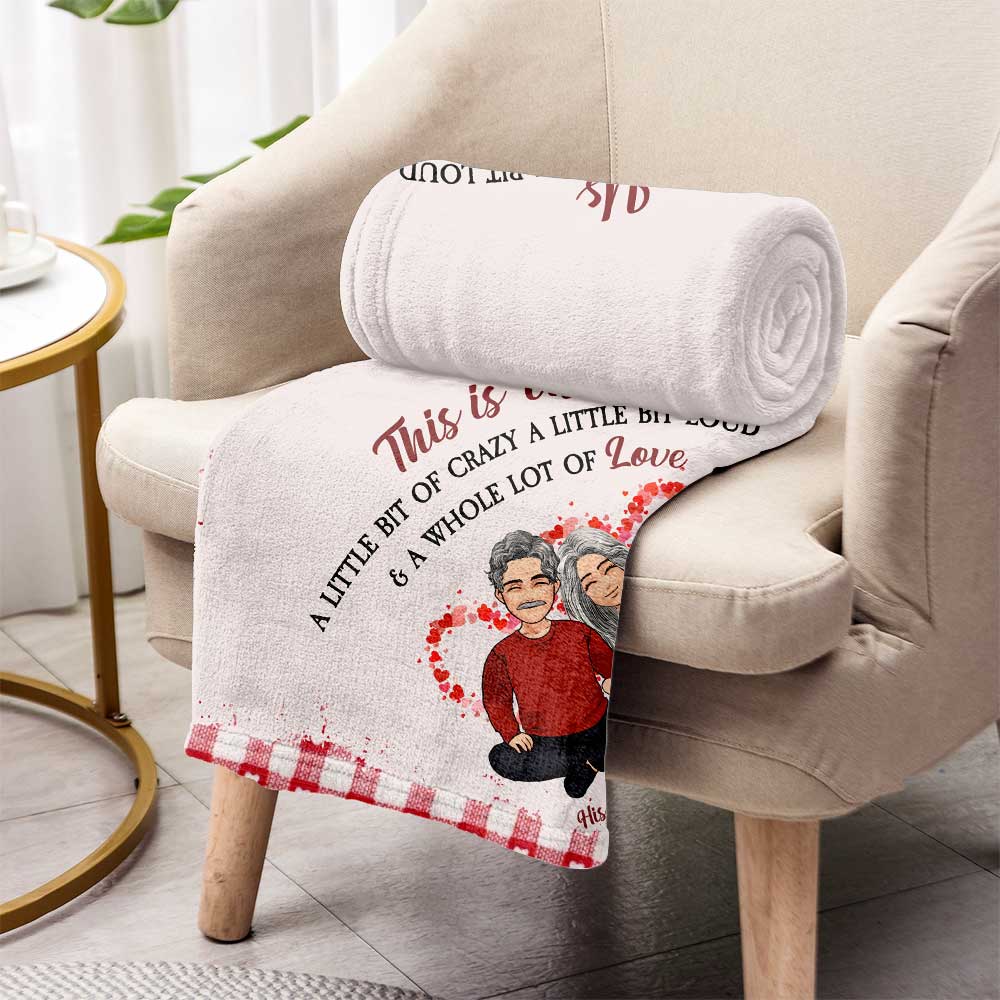 Couverture personnalisée pour couple « This Is Us »