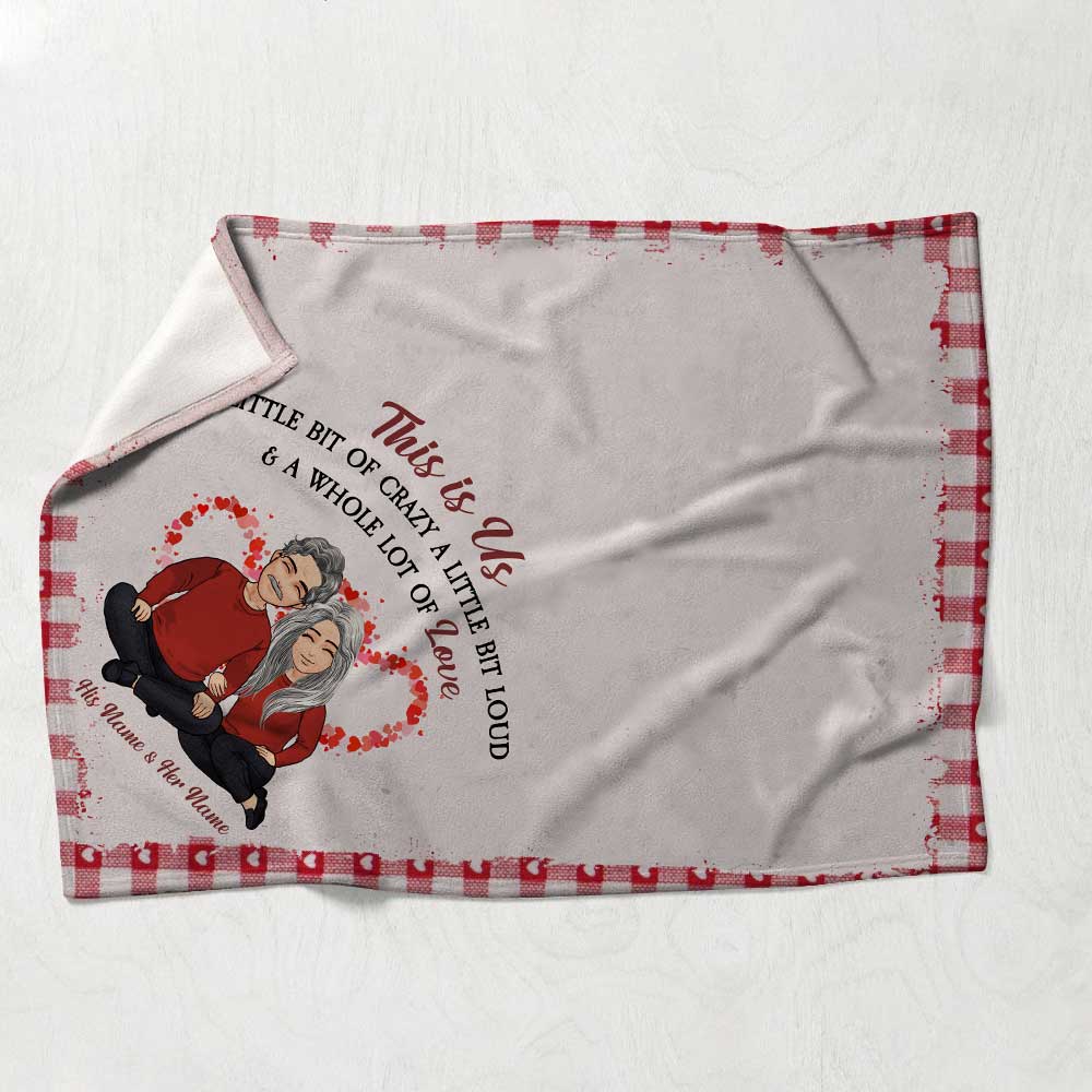 Couverture personnalisée pour couple « This Is Us »