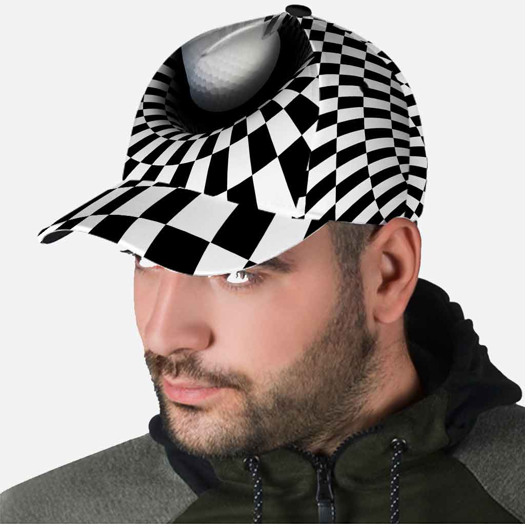 Love Golf Cap With Printed Vent Holes