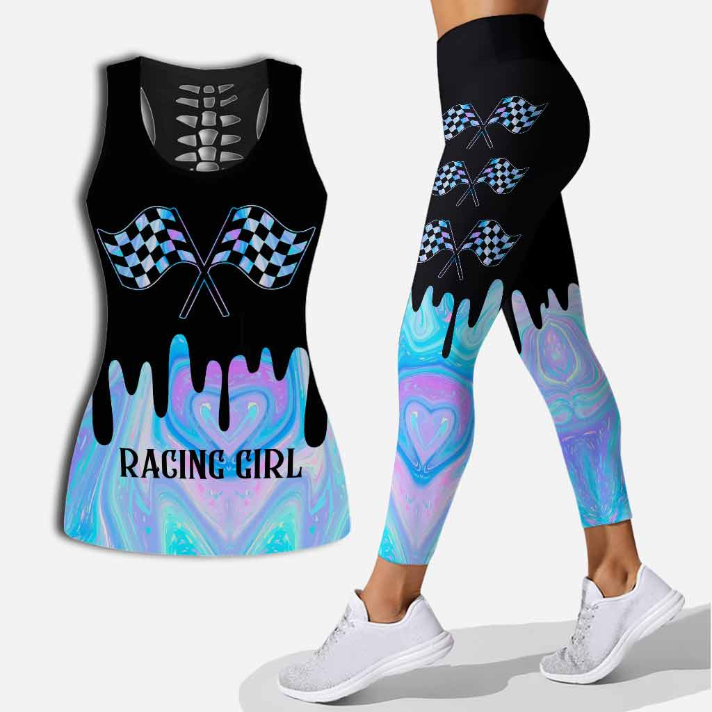 Love Racing - Débardeur et legging Racing Hollow