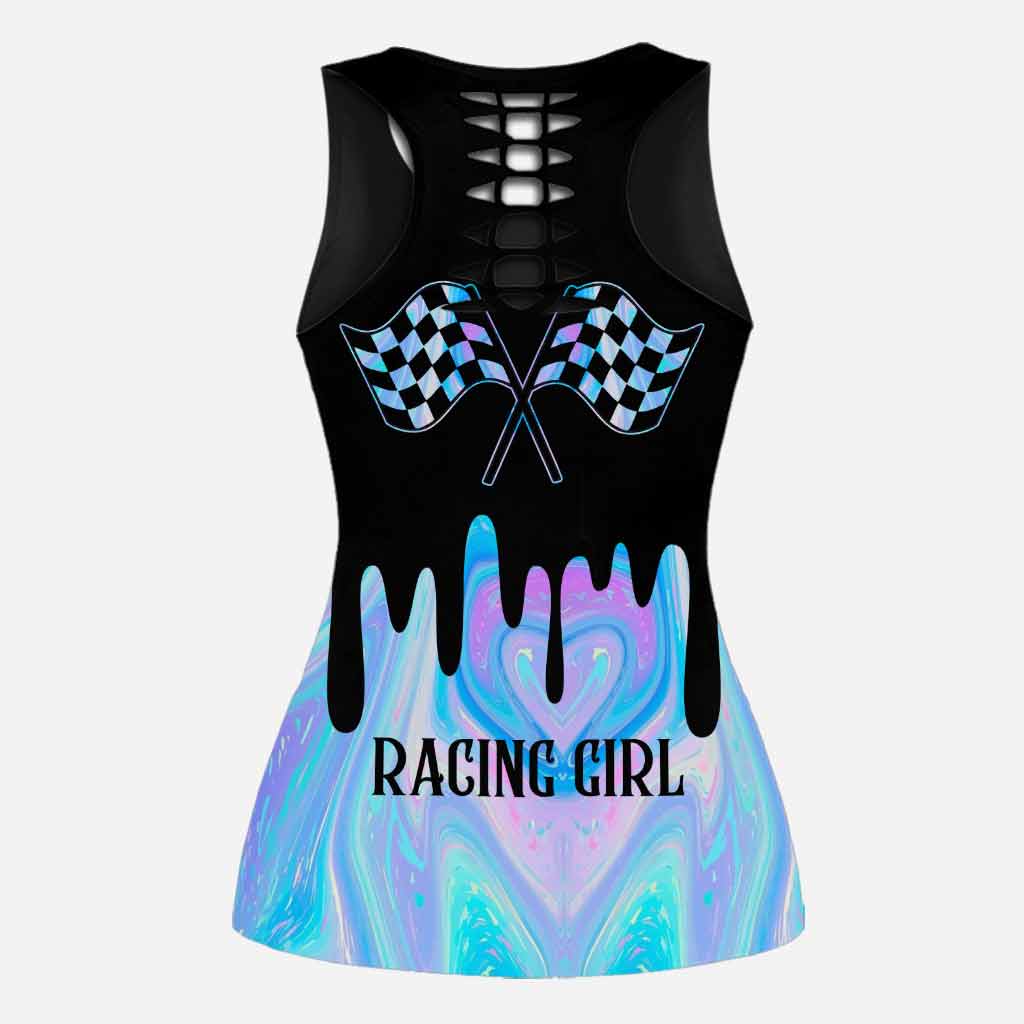 Love Racing - Débardeur et legging Racing Hollow