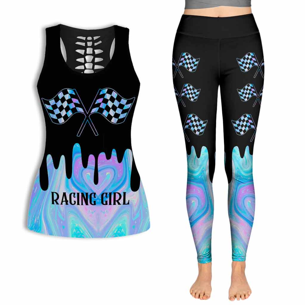 Love Racing - Débardeur et legging Racing Hollow