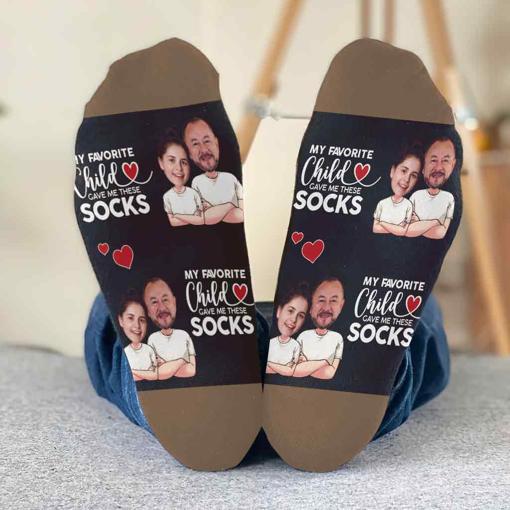My Favorite Child - Personalized Father's Day Father Socks