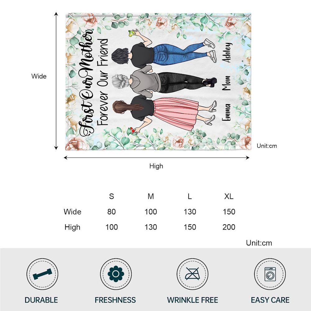 Ma mère pour toujours - Couverture personnalisée pour la fête des mères