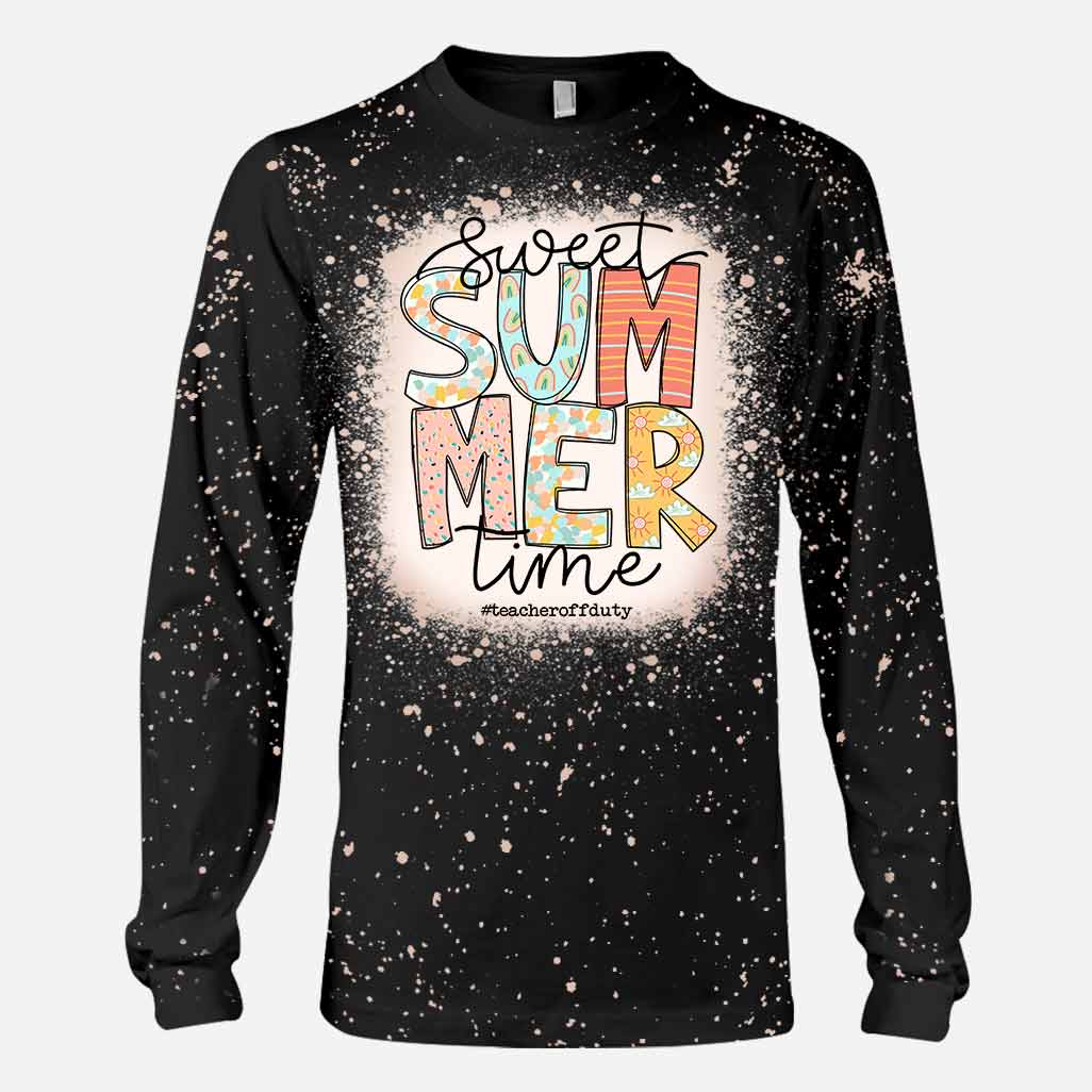 Doux été - Chemises délavées personnalisées faites à la main pour enseignants