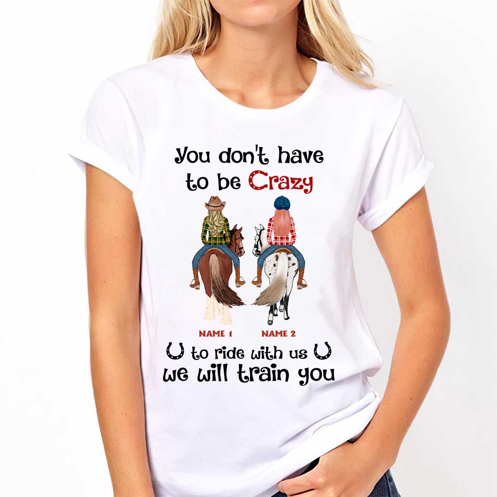 Nous sommes comme une toute petite bande - T-shirt et sweat à capuche personnalisés avec un cheval