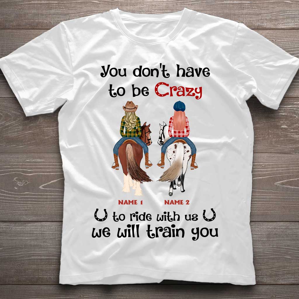 Nous sommes comme une toute petite bande - T-shirt et sweat à capuche personnalisés avec un cheval