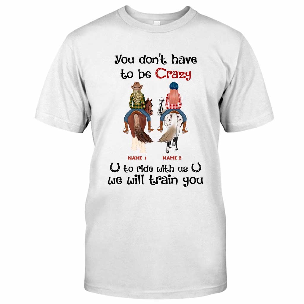 Nous sommes comme une toute petite bande - T-shirt et sweat à capuche personnalisés avec un cheval