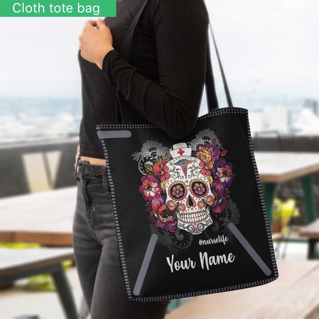 Vie d'infirmière - Sac fourre-tout personnalisé