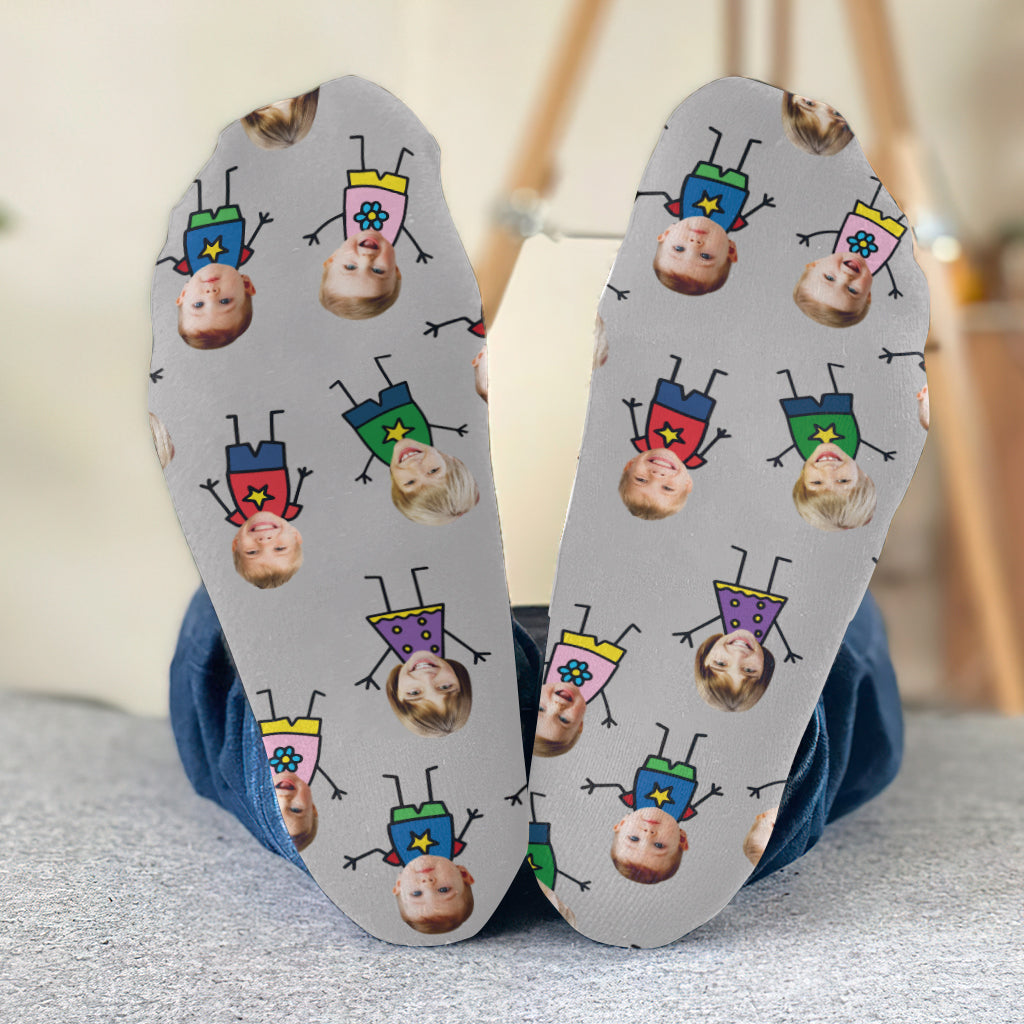 We Love You - Personalized Father Socks