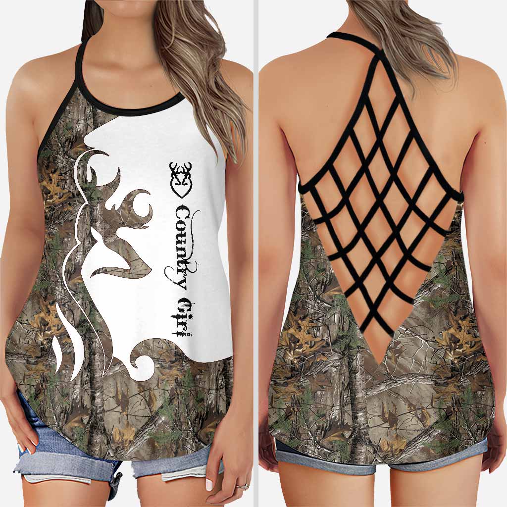 Débardeur Country Girl - Chasse Cross