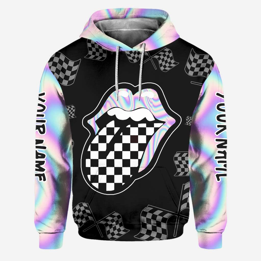 Je ne suis pas du sucre et des épices - Sweat à capuche et legging de course personnalisés