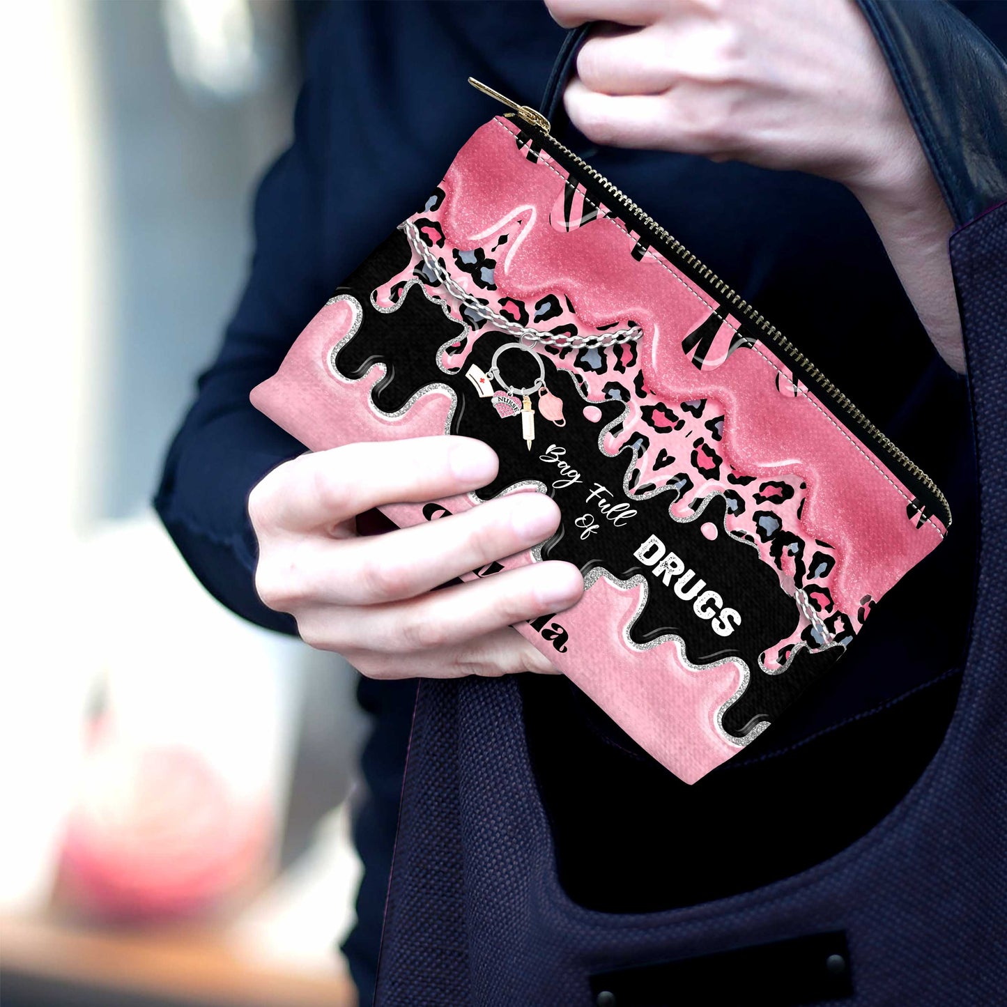Sac rempli de - Pochette d'infirmière personnalisée