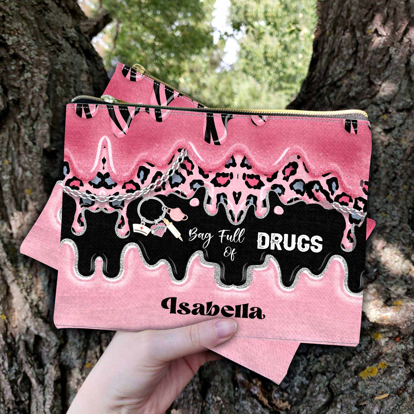 Sac rempli de - Pochette d'infirmière personnalisée