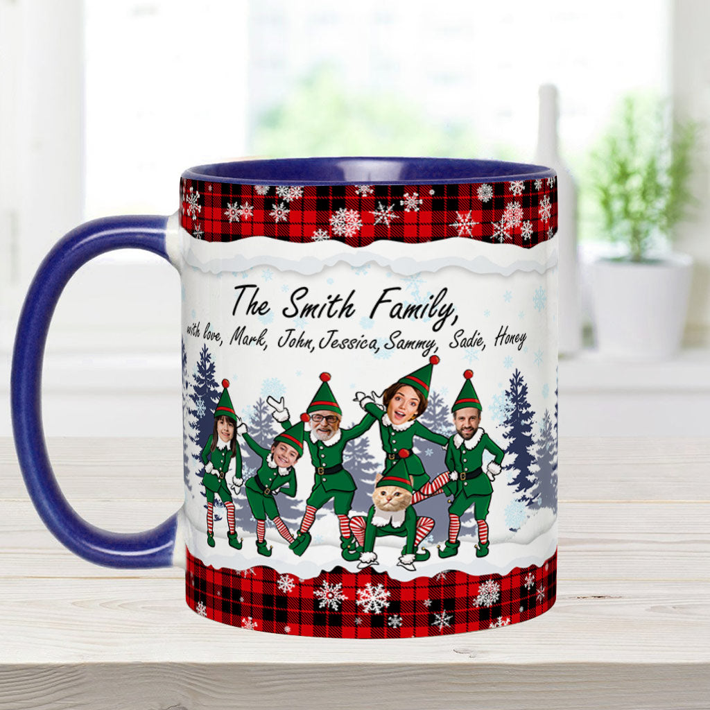 Joyeux Noël - Mug personnalisé pour la famille