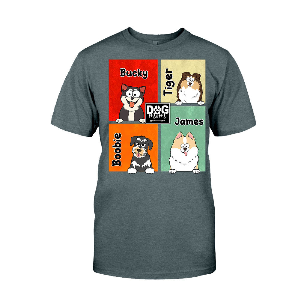 Maman de chien/Maman de chat/Papa ​​à fourrure... - Cadeau pour les amoureux des chiens - T-shirt et sweat à capuche personnalisés