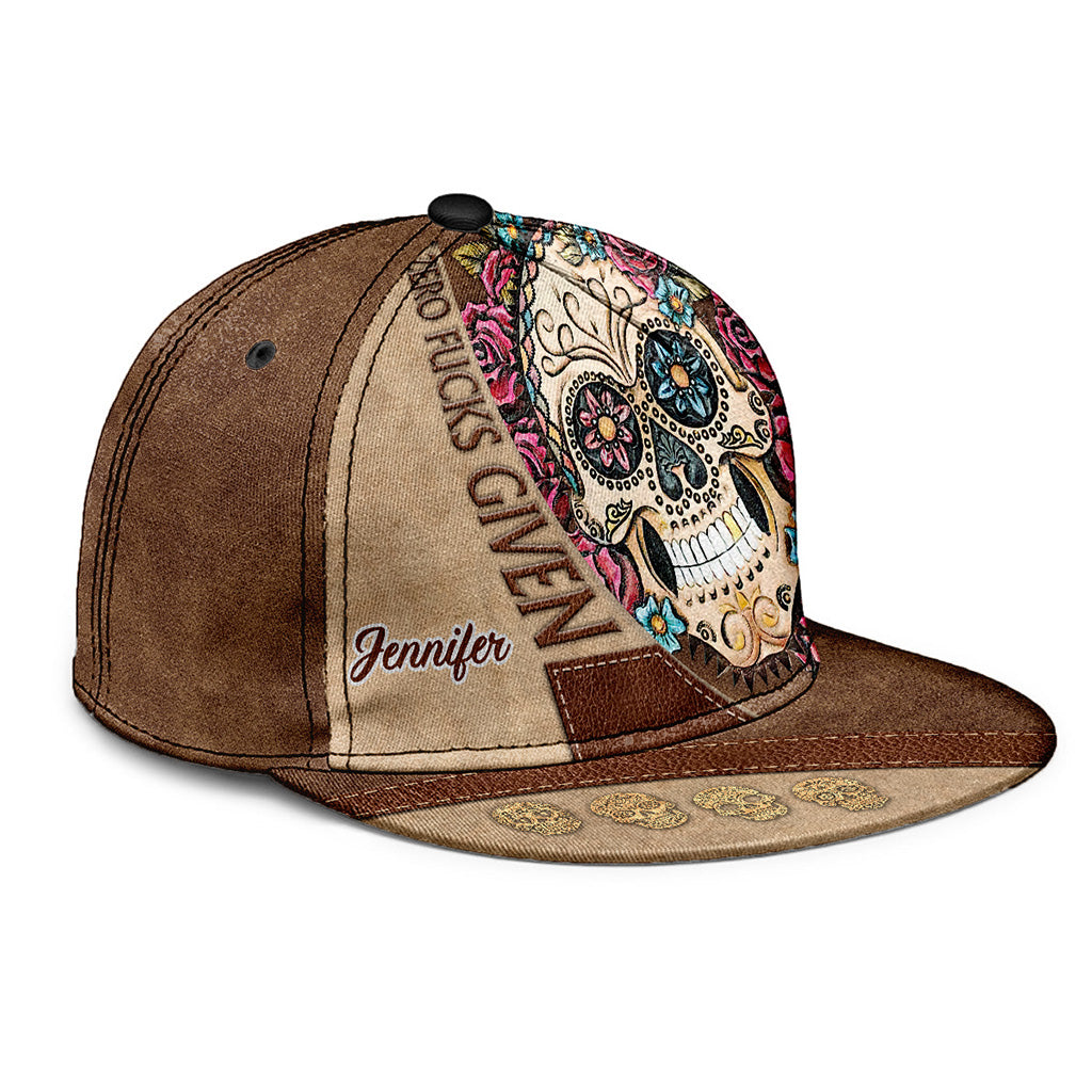 Zéro F Given - Casquette personnalisée tête de mort