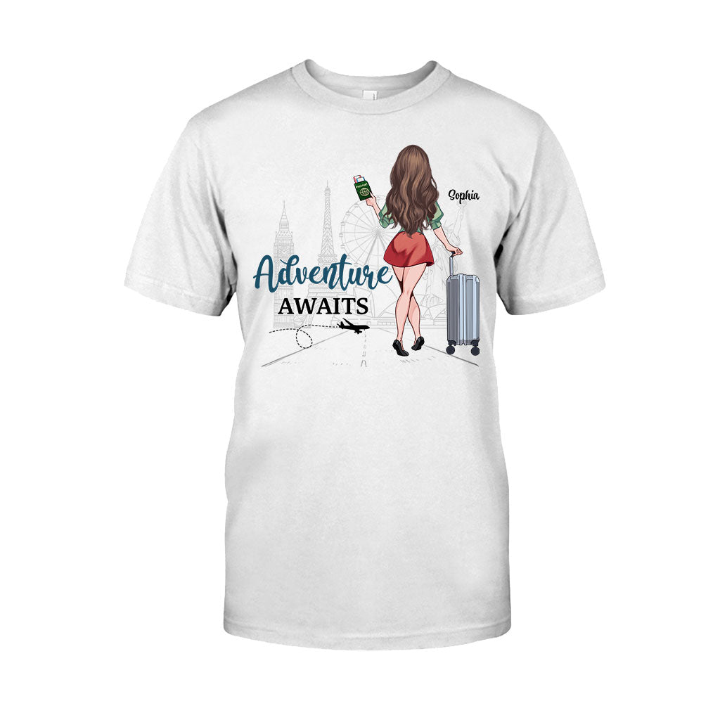 Alors, l'aventure ! – Cadeau de voyage pour maman, fille, petite-fille, épouse, petite amie, amie – T-shirt et sweat à capuche personnalisés