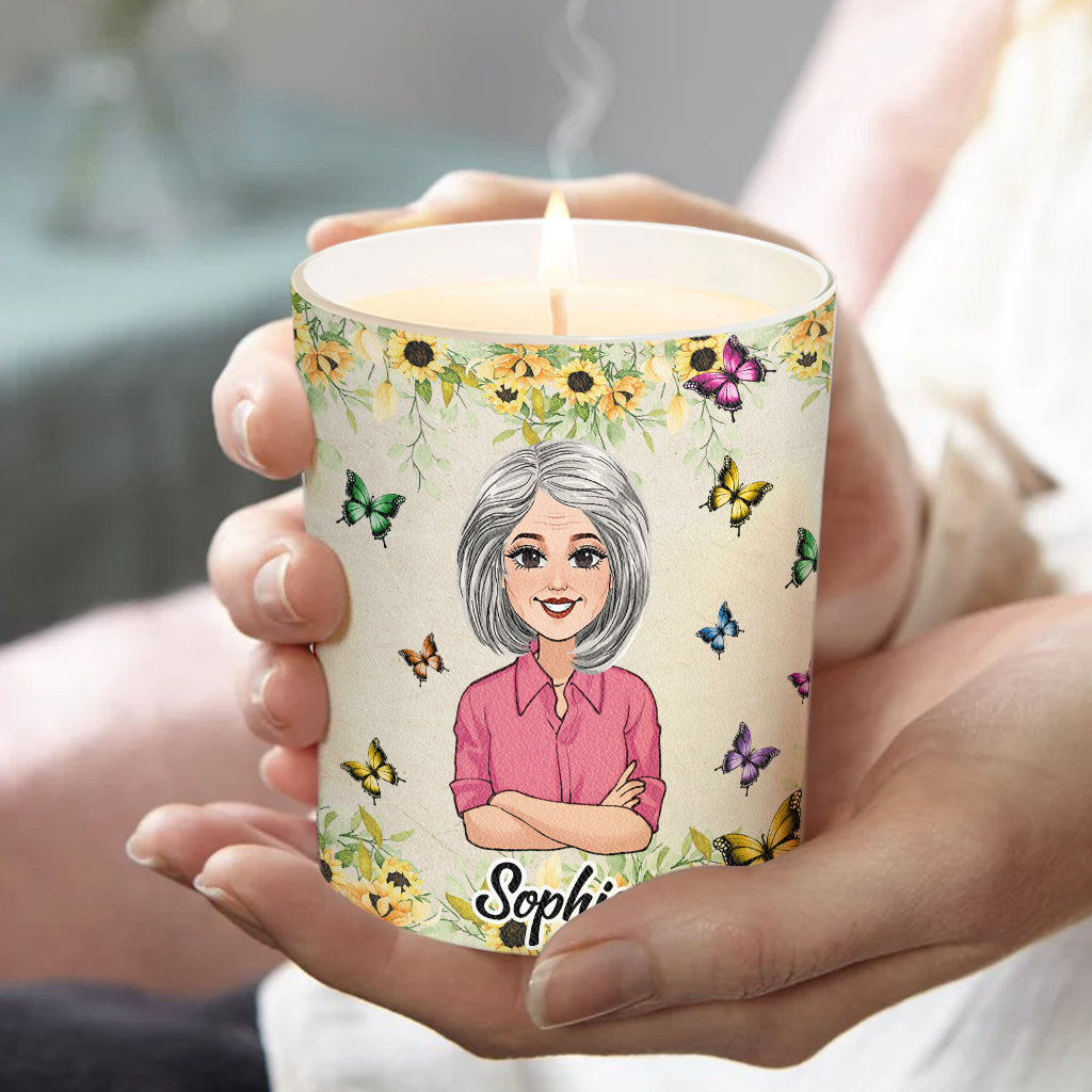 Smells Like Not My Problem! - Personalized Retired Candle With Wooden Lid