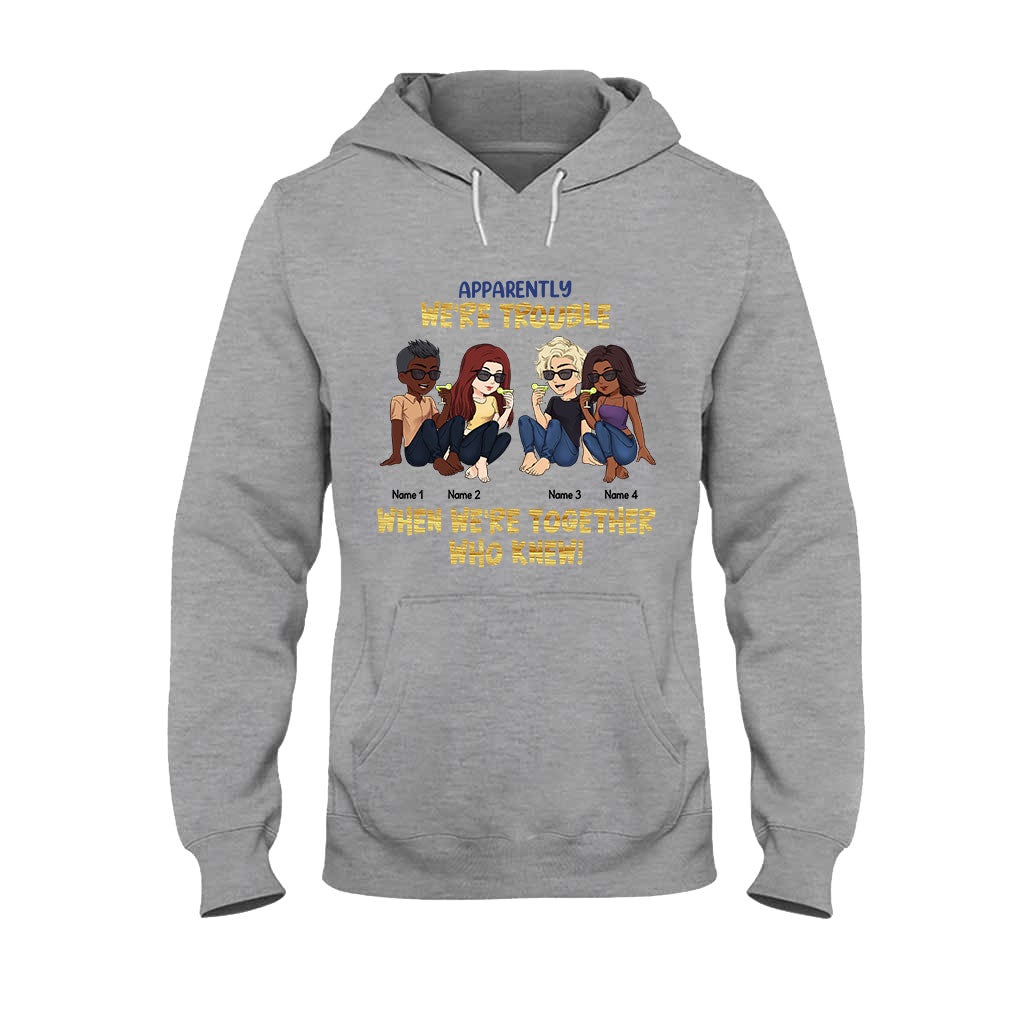 Les meilleures amies sont celles qu'on choisit soi-même - Cadeau pour sa sœur - T-shirt et sweat à capuche personnalisés
