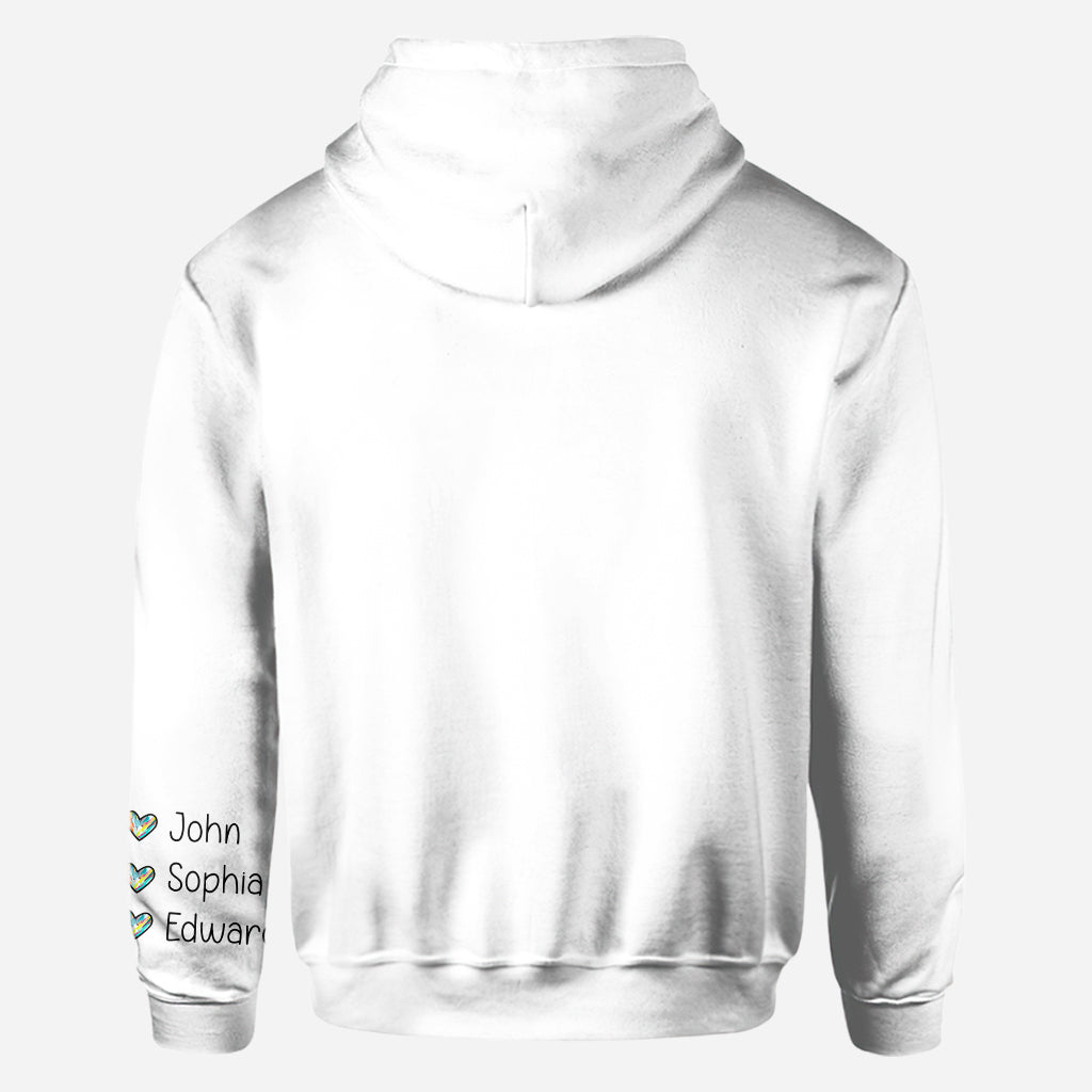 T-shirt personnalisé « J’aime mamie »