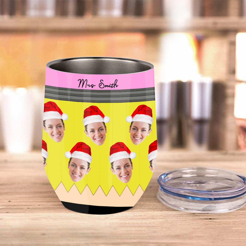 Vie d'enseignant - Gobelet à vin personnalisé pour enseignants