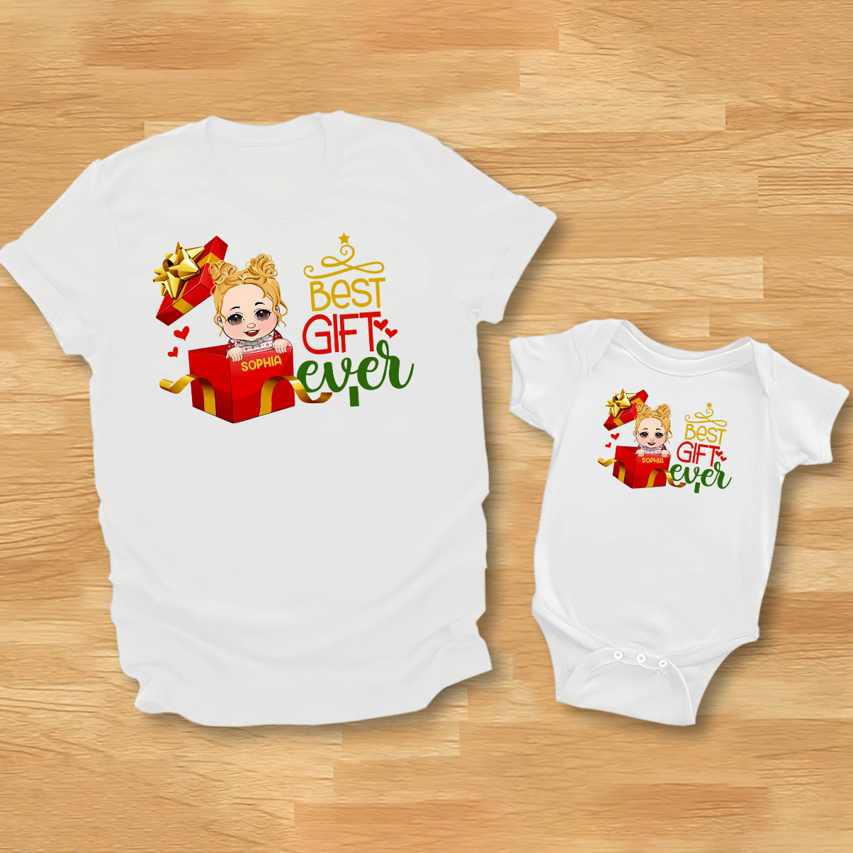 Le plus beau cadeau qui soit - Un body bébé personnalisé