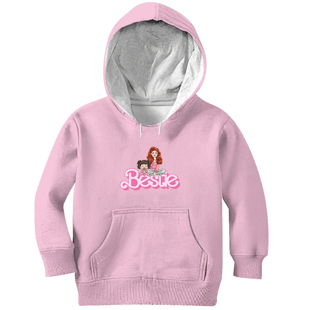 Meilleures amies maman et filles - T-shirt et sweat à capuche personnalisés pour maman