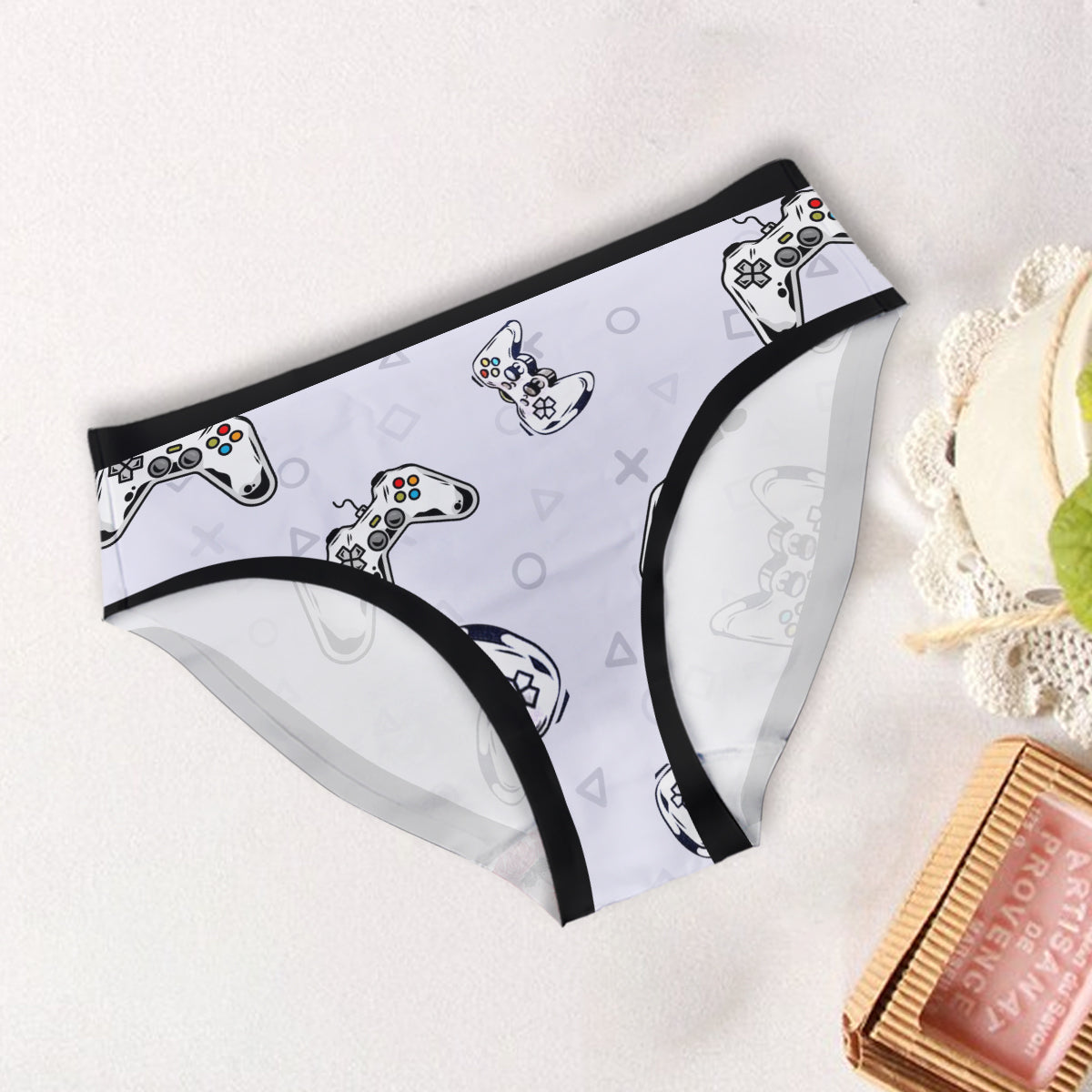 Culottes pour femmes et boxers pour hommes du jeu vidéo « Jouez avec moi »